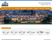 Tablet Screenshot of cityrentatruck.com